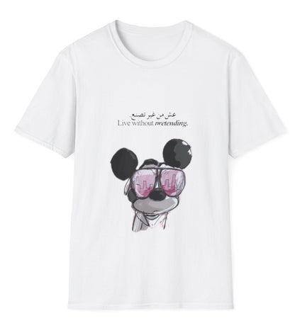 mickey Mouse T-shirt met Arabische Tekst